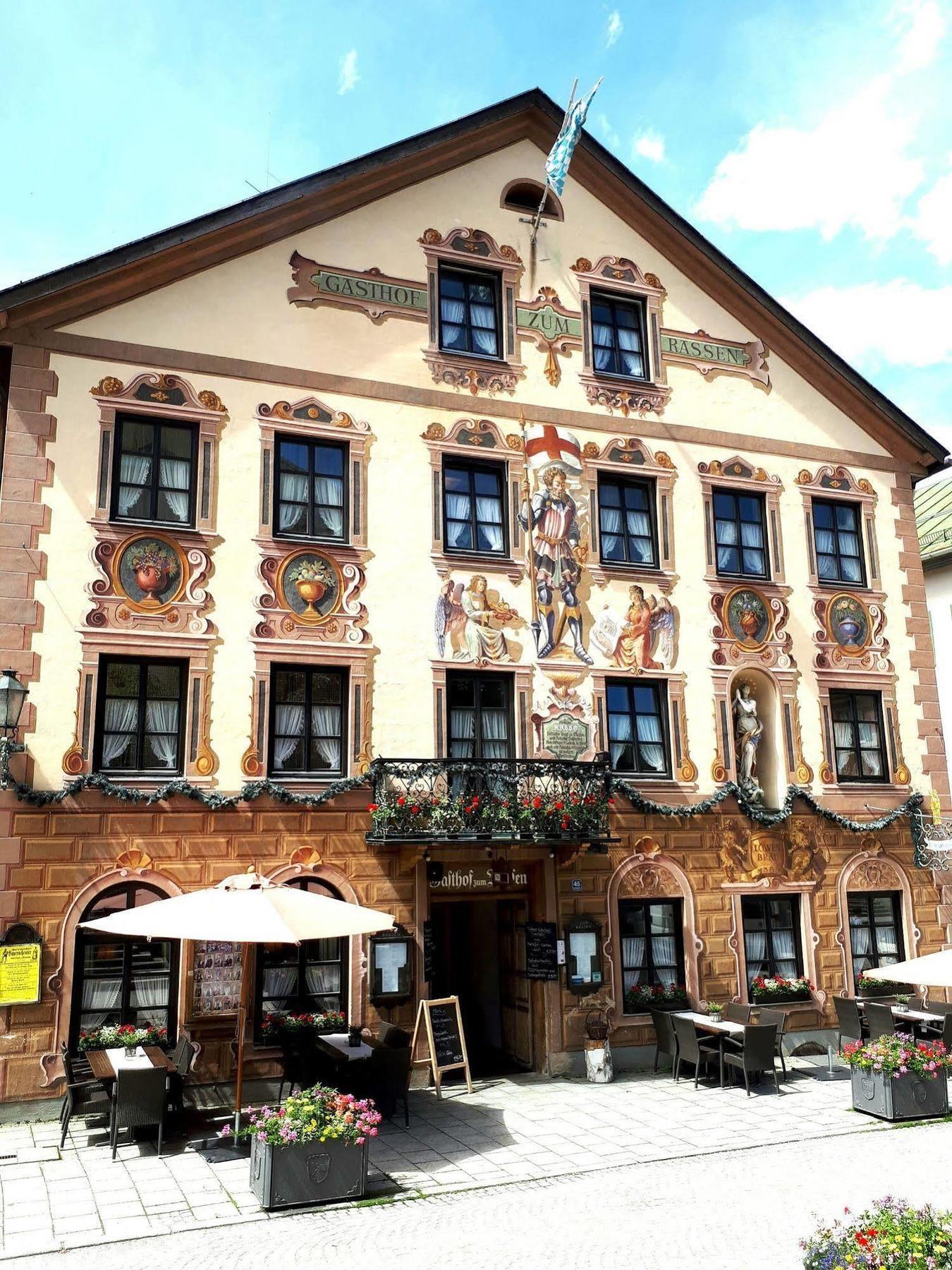 Gasthof Zum Rassen Garmisch-Partenkirchen Exterior foto